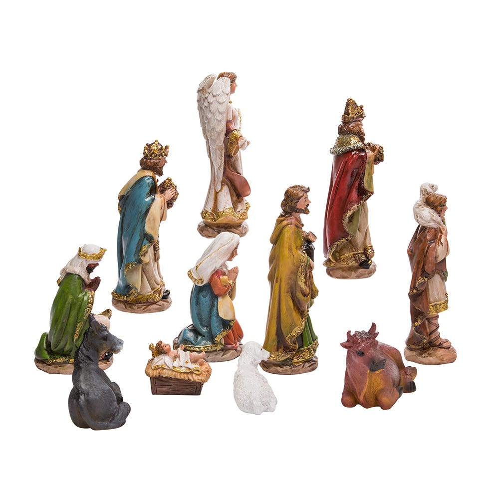 Nativity Figures, Set of 11