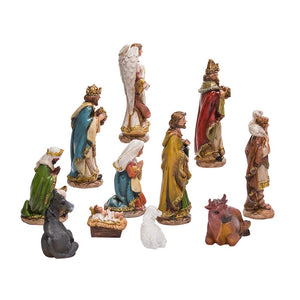 Nativity Figures, Set of 11