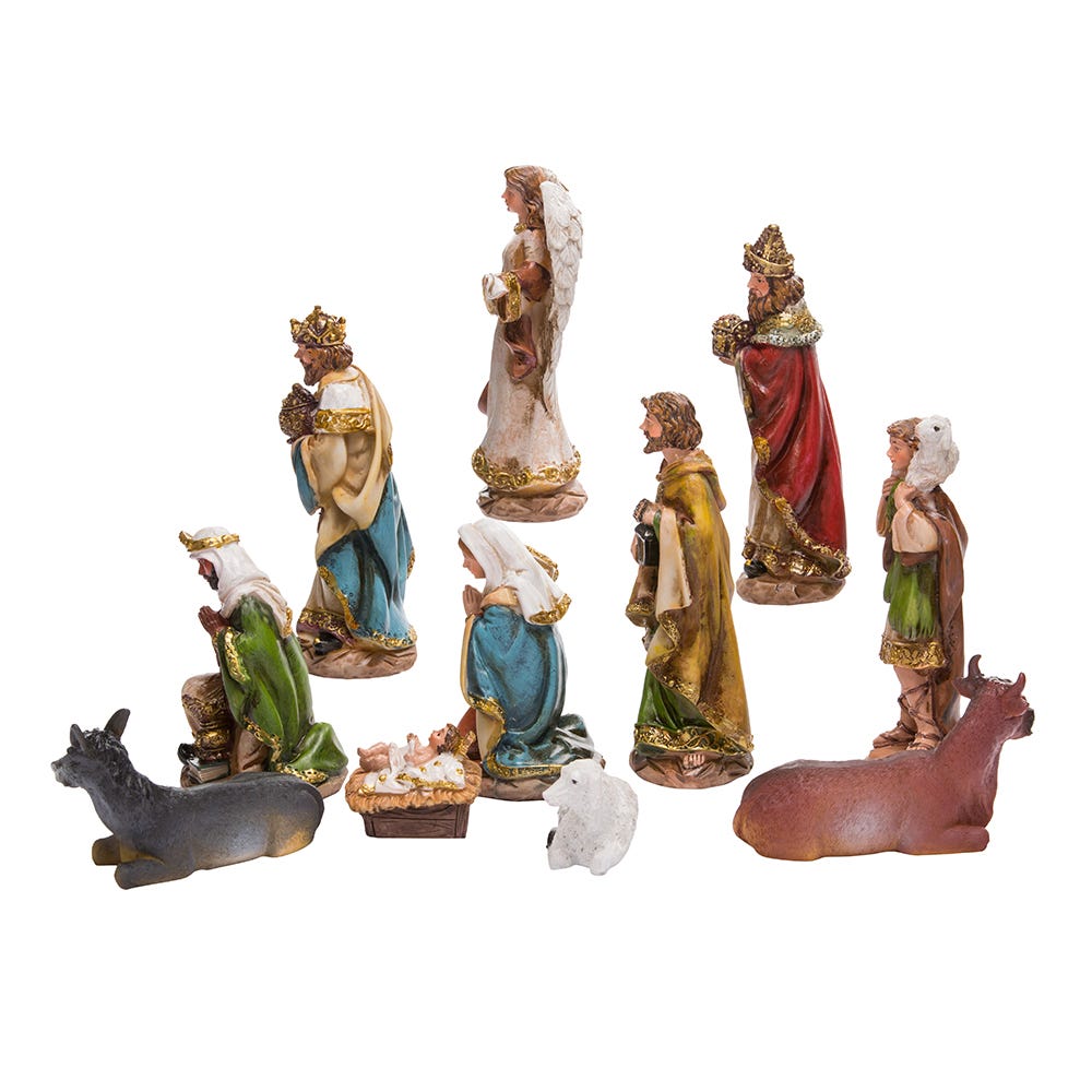 Nativity Figures, Set of 11