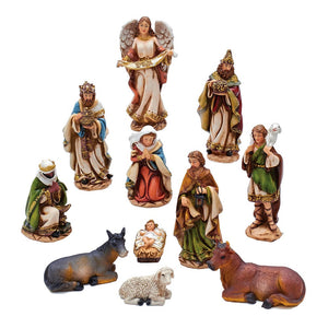 Nativity Figures, Set of 11