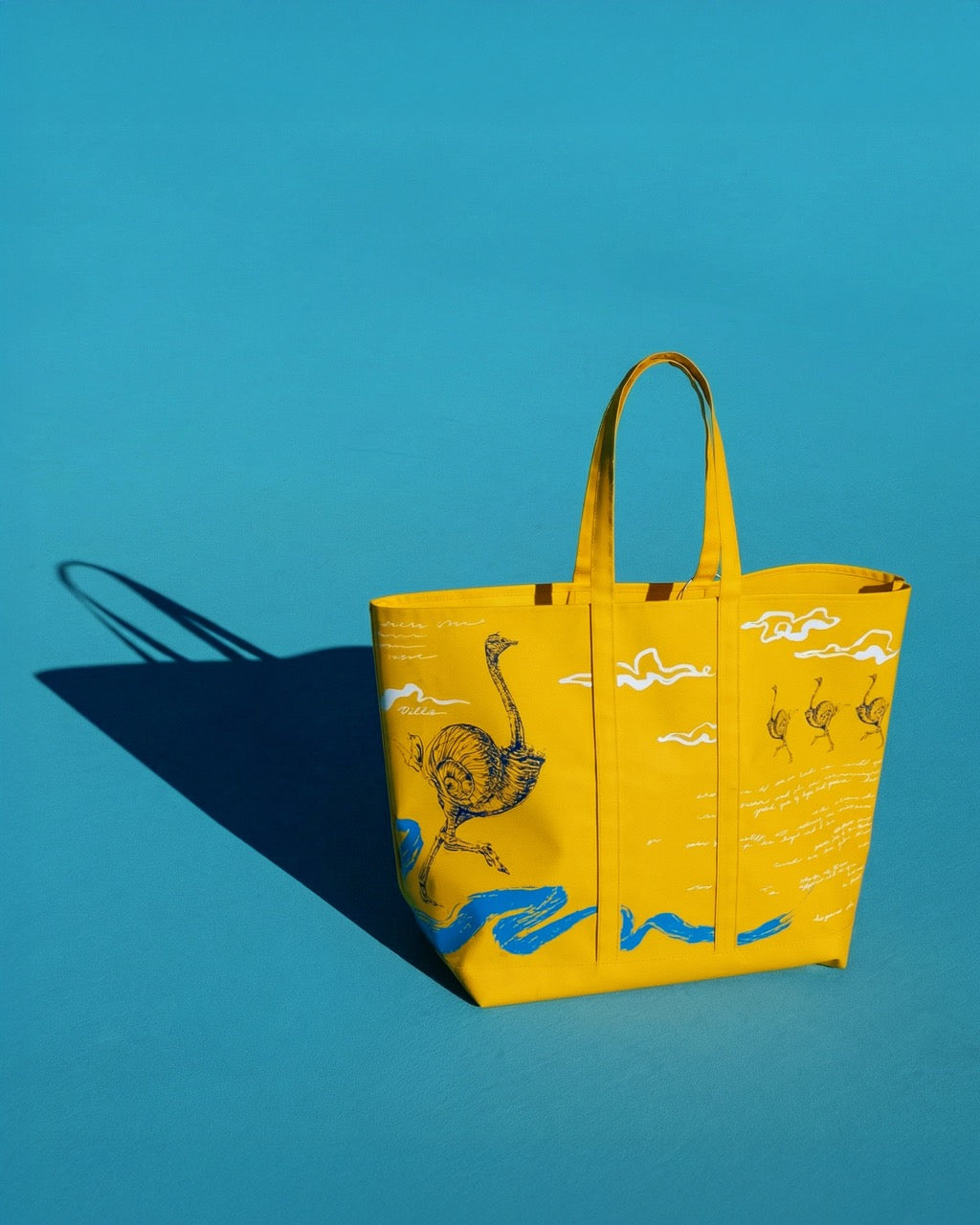 Flight of Fancy Carryall in Yellow