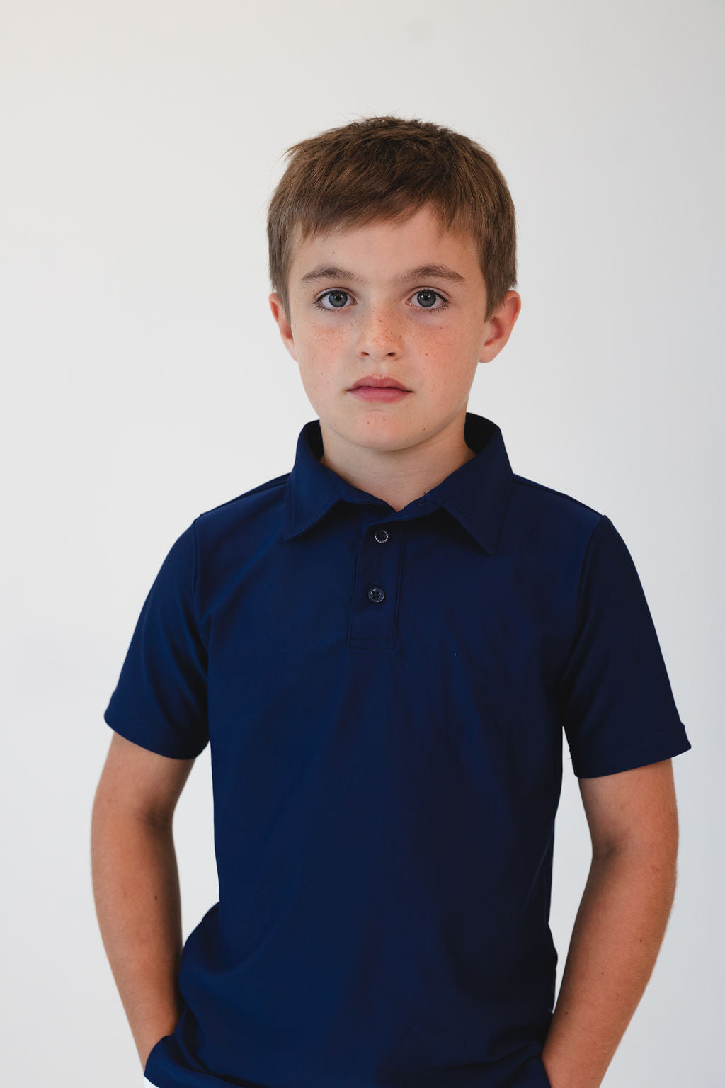 Polo Shirt in Navy