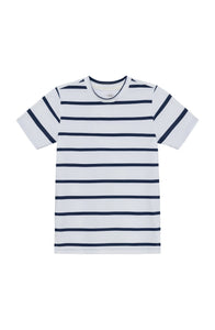 Practice Shirt in Navy & White Stripe