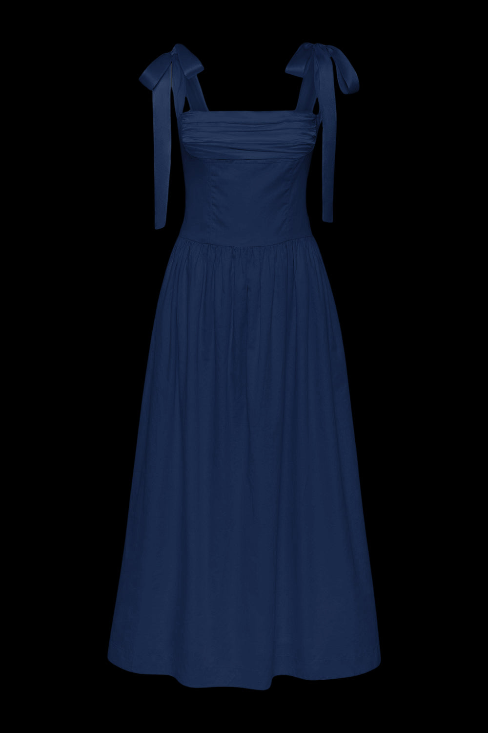 Elsa Maxi Dress Navy - MURLONG CRES