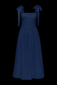 Elsa Maxi Dress Navy - MURLONG CRES