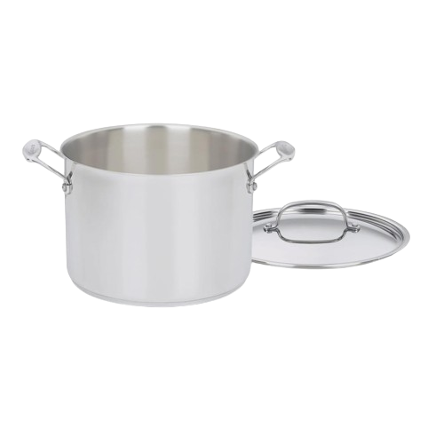 Chef's Classic® 8 Quart Stockpot with Cover in Stainless Steel