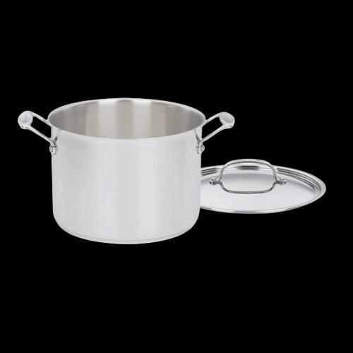 Chef's Classic® 8 Quart Stockpot with Cover in Stainless Steel