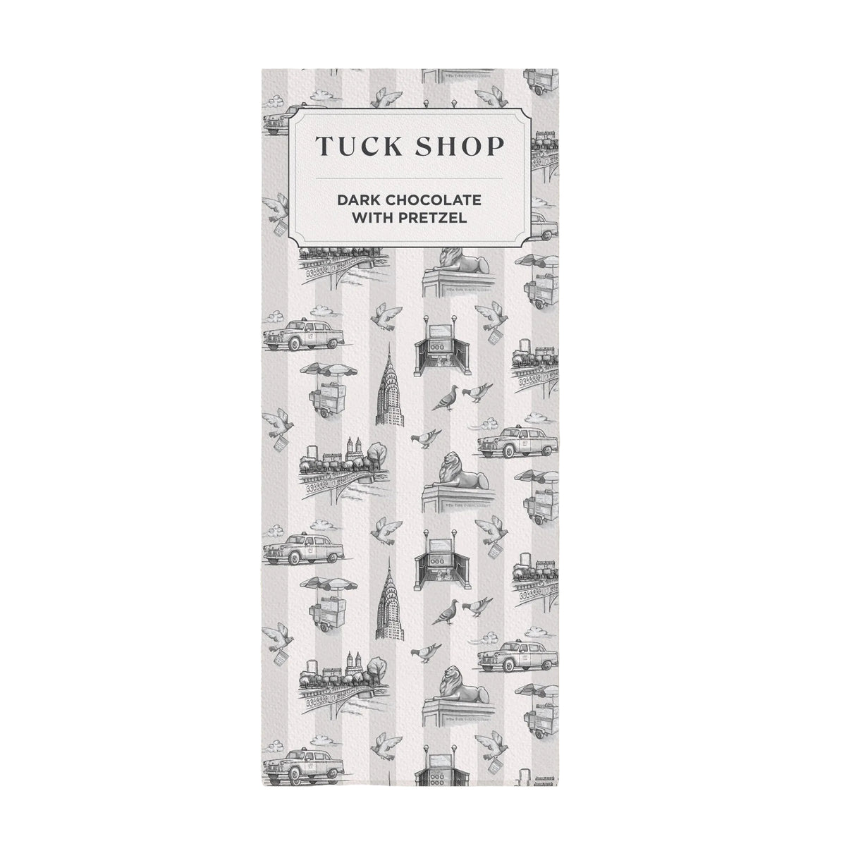 New York Dark Chocolate with Pretzel, Set of 3