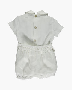 Baby boy ceremony Set Off White - Nicholas