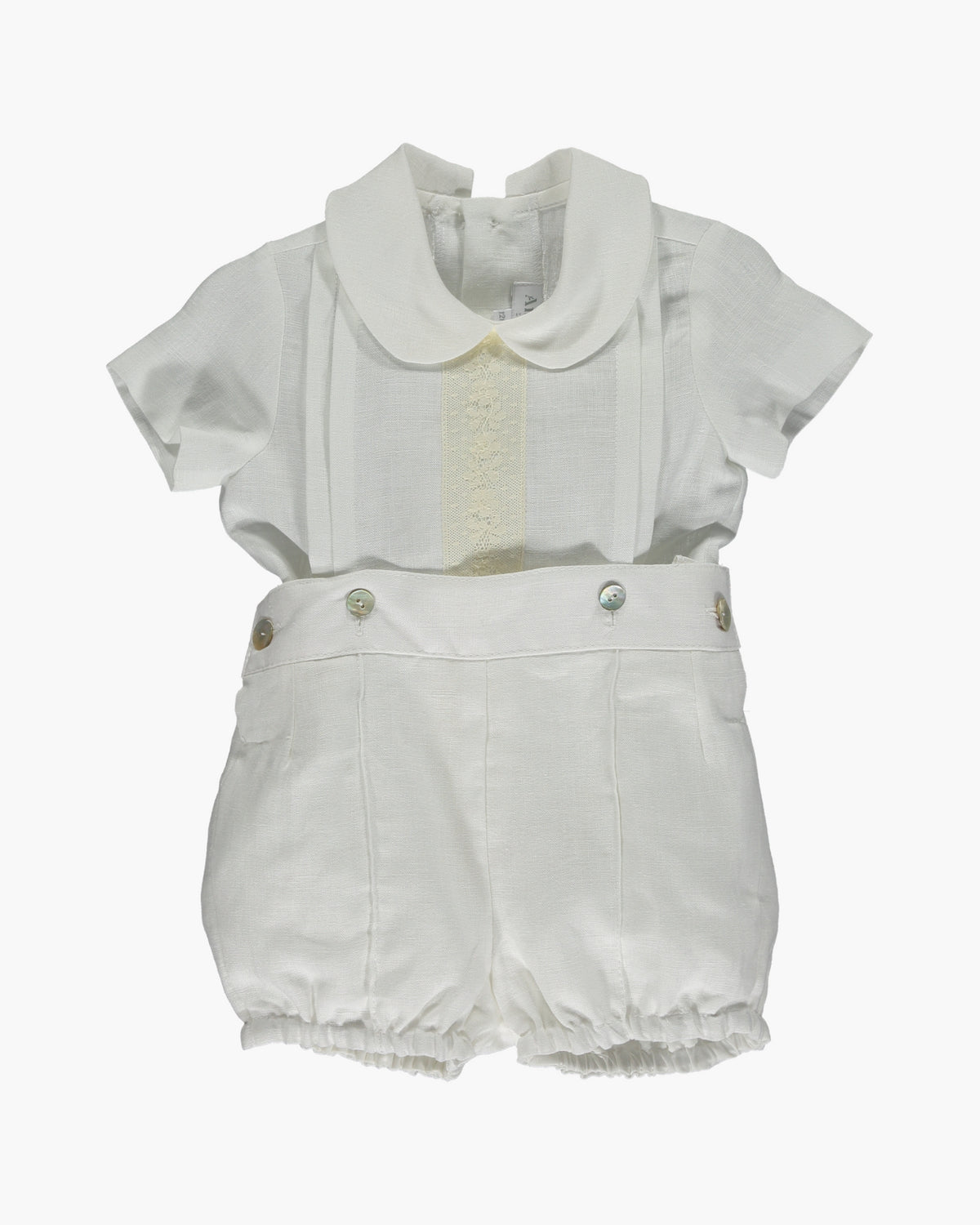Baby boy ceremony Set Off White - Nicholas