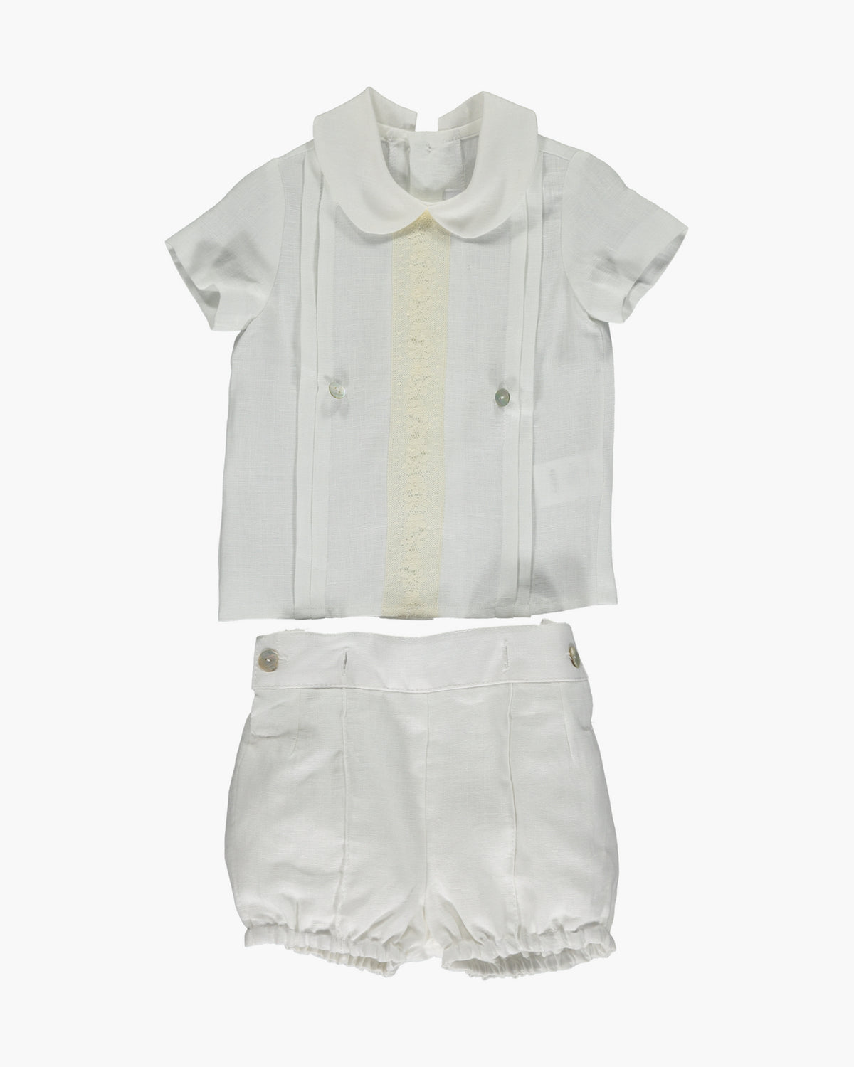 Baby boy ceremony Set Off White - Nicholas