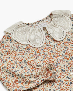 Nina Blouse brown liberty 