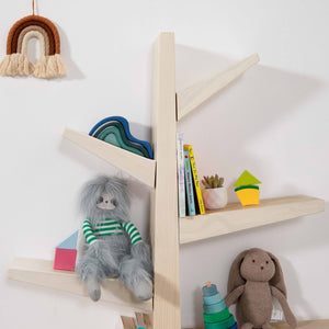 Spruce Tree Bookcase in Washed Natural