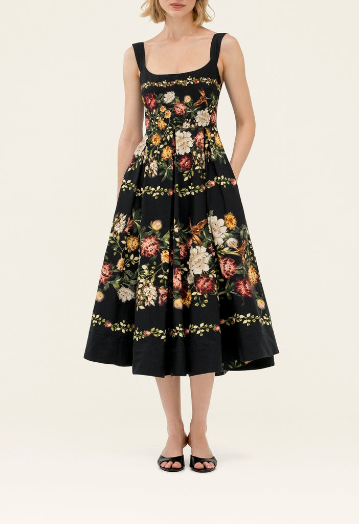 Alcaparra Páramo Midi Dress