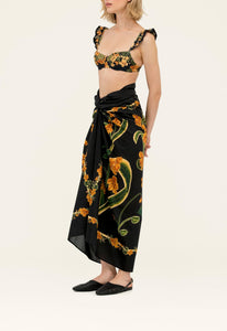 Lavanda Cordillera Midi Pareo