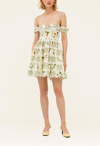 Poesia Uchuva Mini Dress