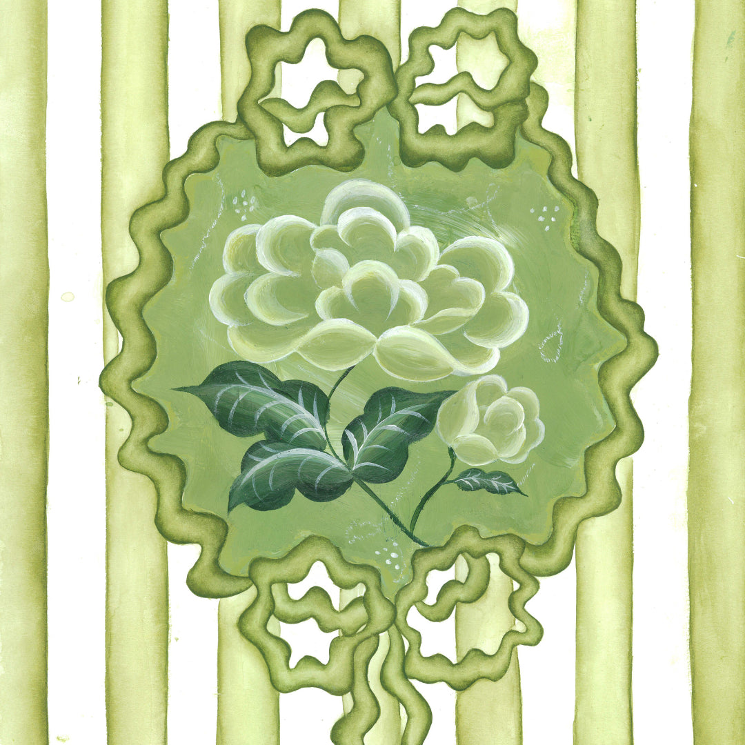 En Vert Botanical Prints, Set of 6