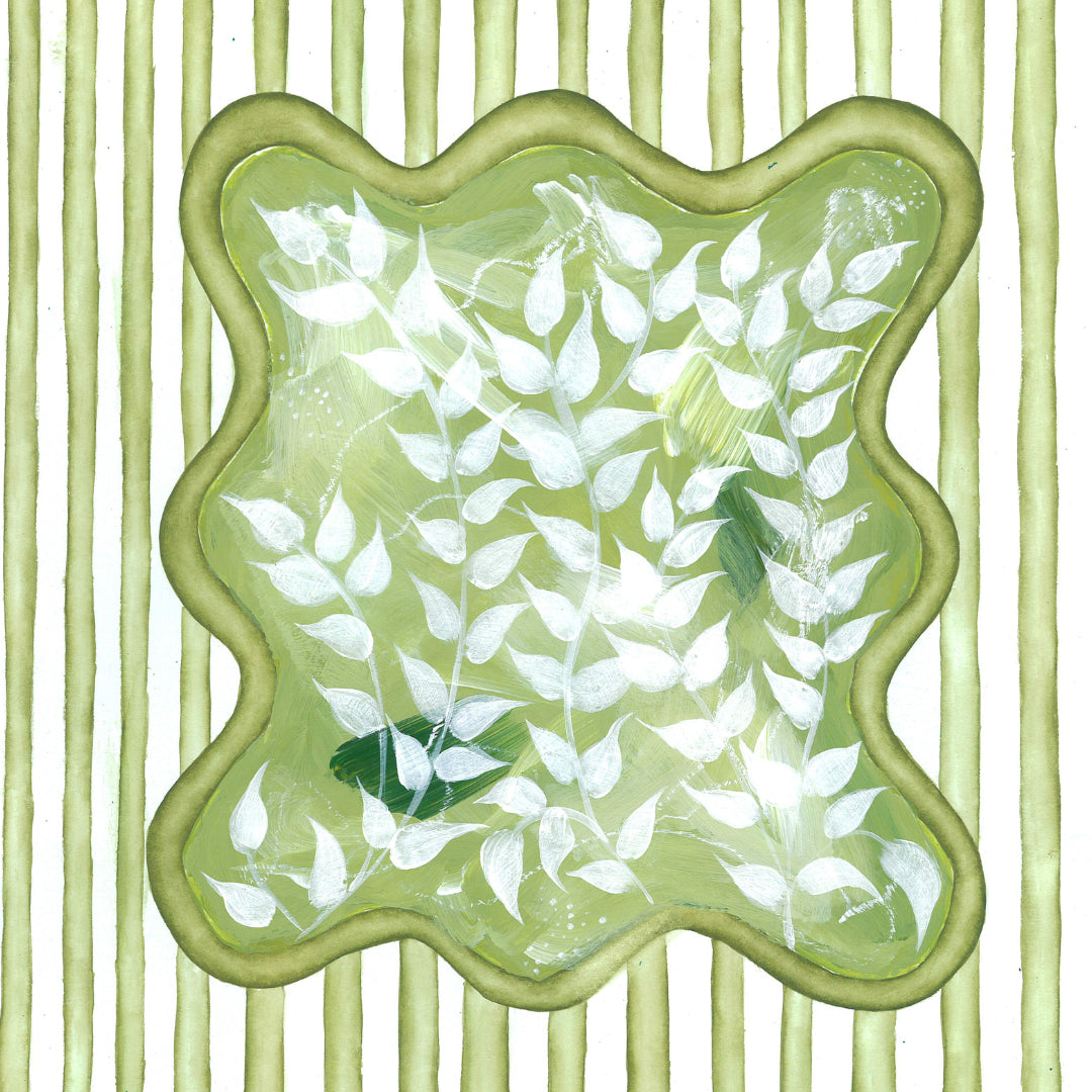 En Vert Botanical Prints, Set of 6