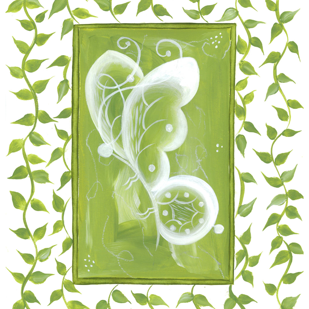 En Vert Botanical Prints, Set of 6