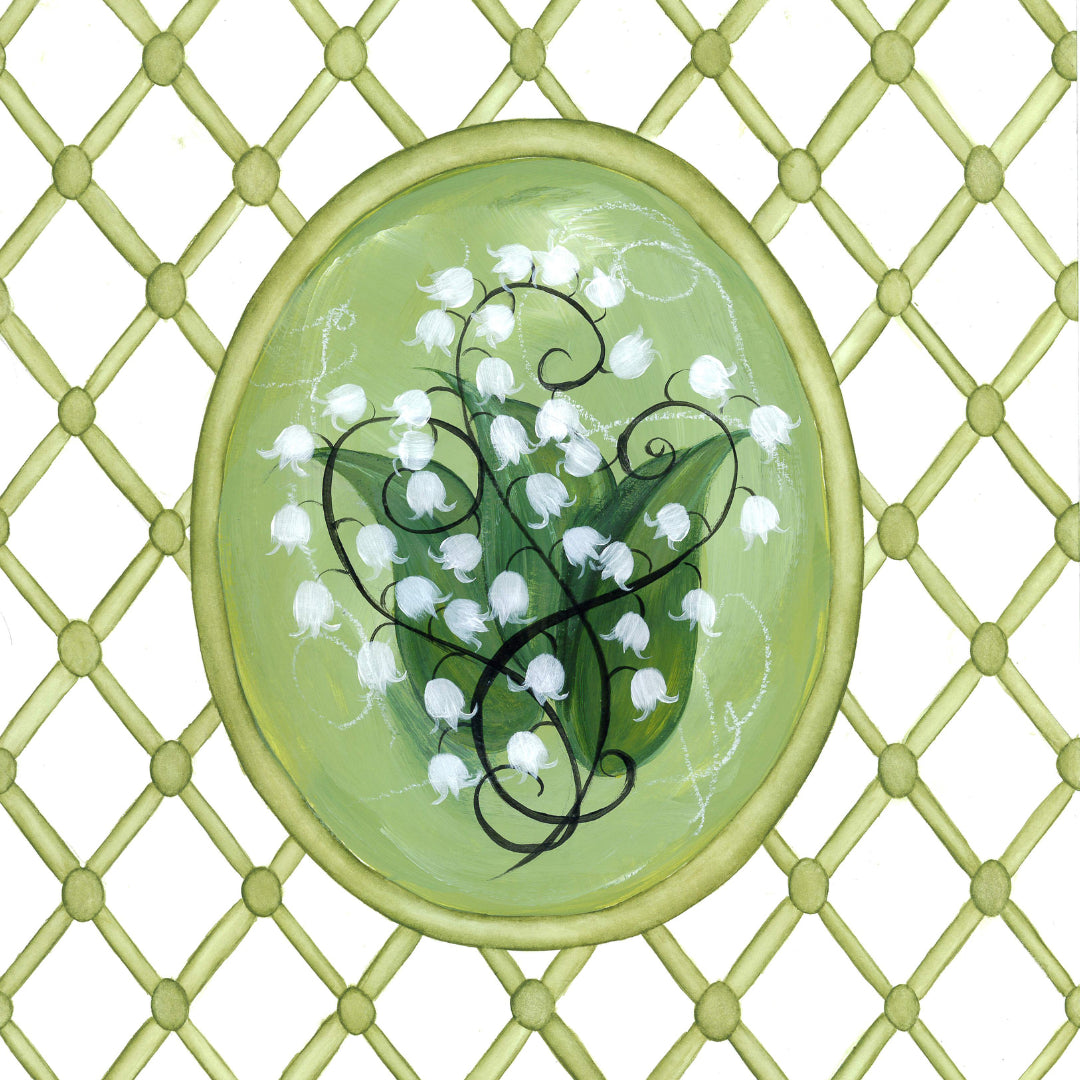 En Vert Botanical Prints, Set of 4