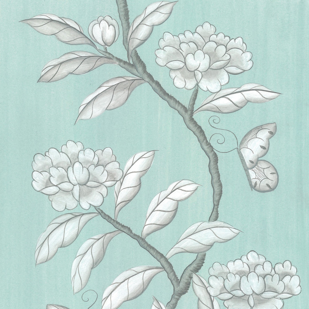 "La Mer" Chinoiserie Originals on Papier