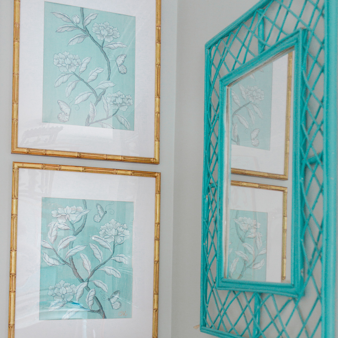"La Mer" Chinoiserie Originals on Papier