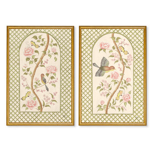 Chinoiserie Panel Print Pair | Le Jardin De Elizabeth