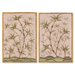 Chinoiserie Panel Print Pair | Bamboo En Fleur