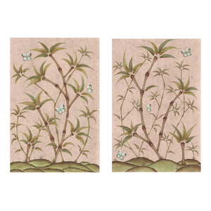 Chinoiserie Panel Print Pair | Bamboo En Fleur