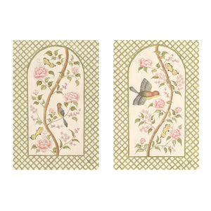 Chinoiserie Panel Print Pair | Le Jardin De Elizabeth