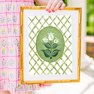 En Vert Botanical Prints, Set of 6