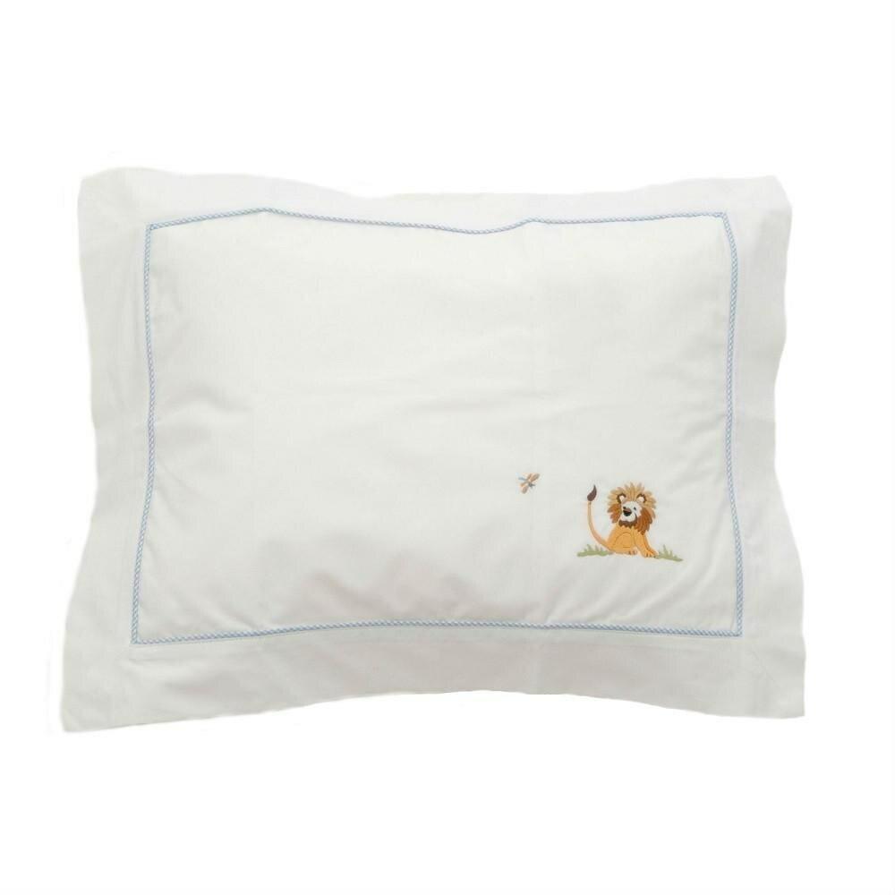 "On Safari" Baby Boudoir Sham - Blue