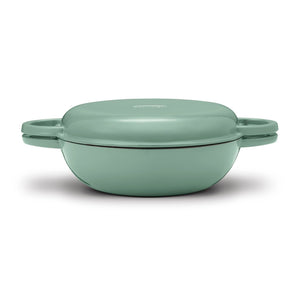 Chef’s Classic® Enameled 2-in-1 Cast Iron Multipurpose Set in Sage