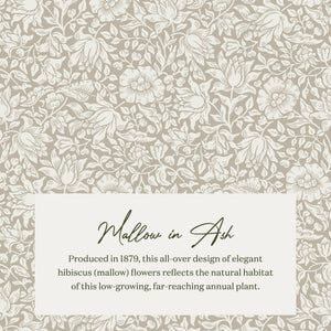 Morris & Co. x Namesake Tuffet Storage Ottoman Mallow in Ash