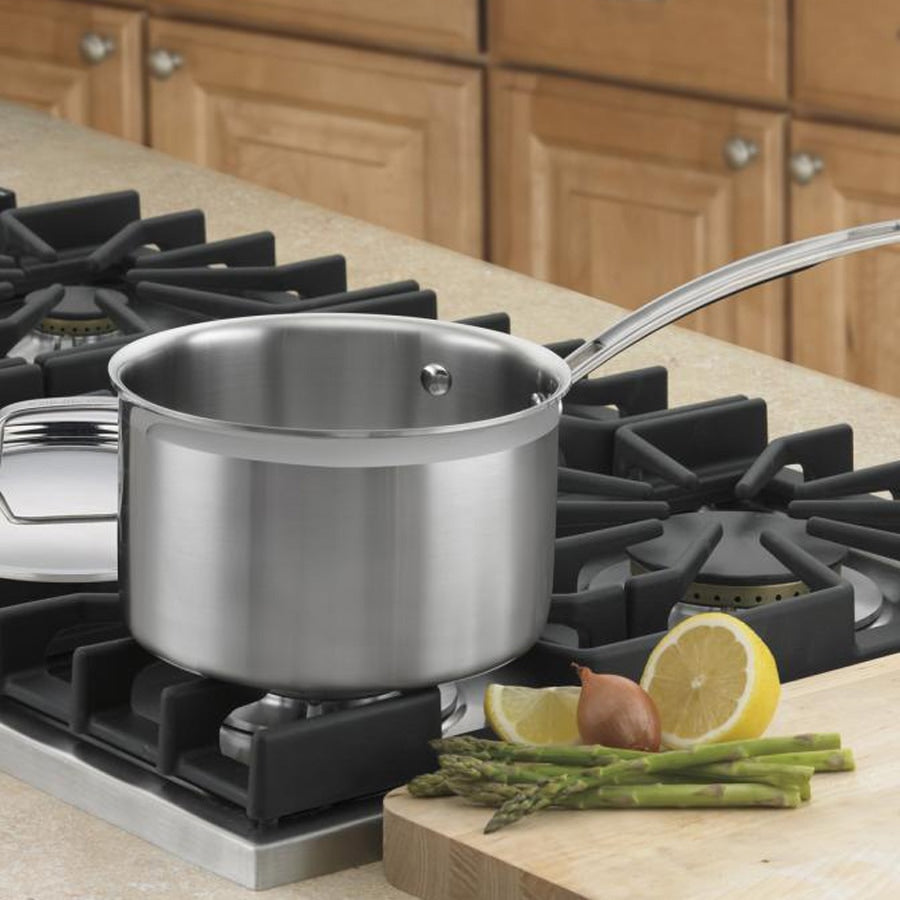 3 Quart Saucepan in Stainless Steel