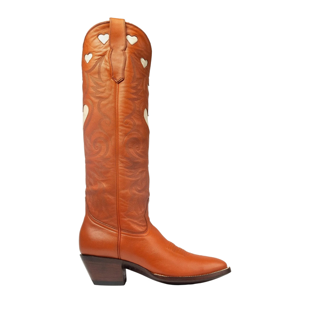 Tan Heart Boot Limited Edition - CITY Boots