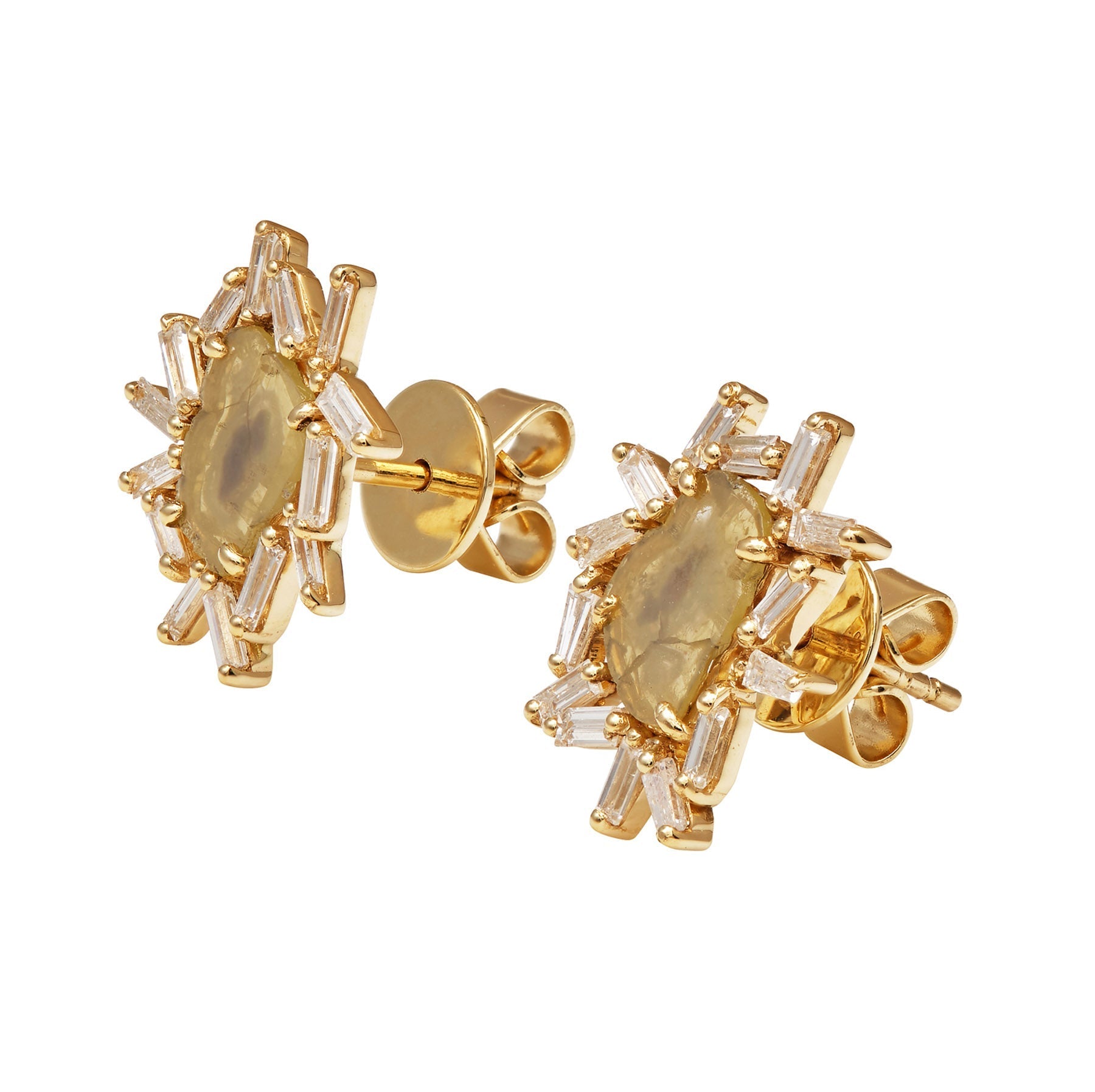 Organic Beauty Spark Mini Studs - Jewelry - RUCHI New York