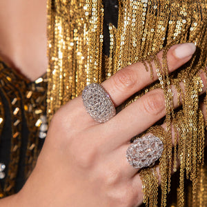 Orion Rosecut Cocktail Ring - Jewelry - RUCHI New York