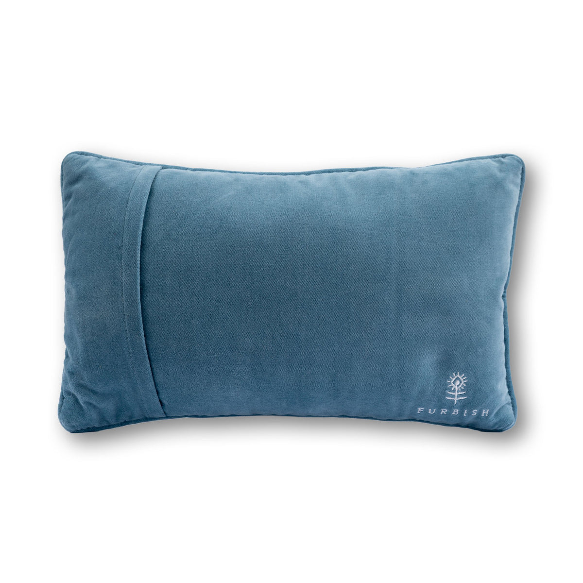Overserved Needlepoint Pillow - velvet back