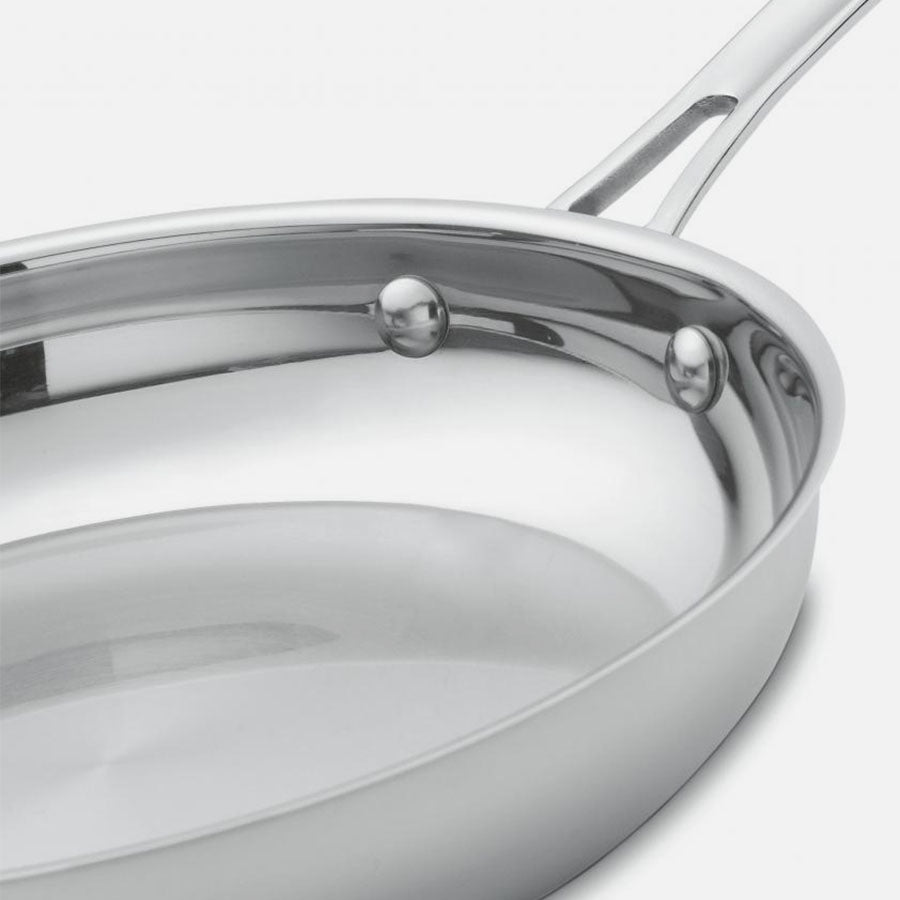 Contour Collection 12" Skillet with Helper Handle in Stainless Steel