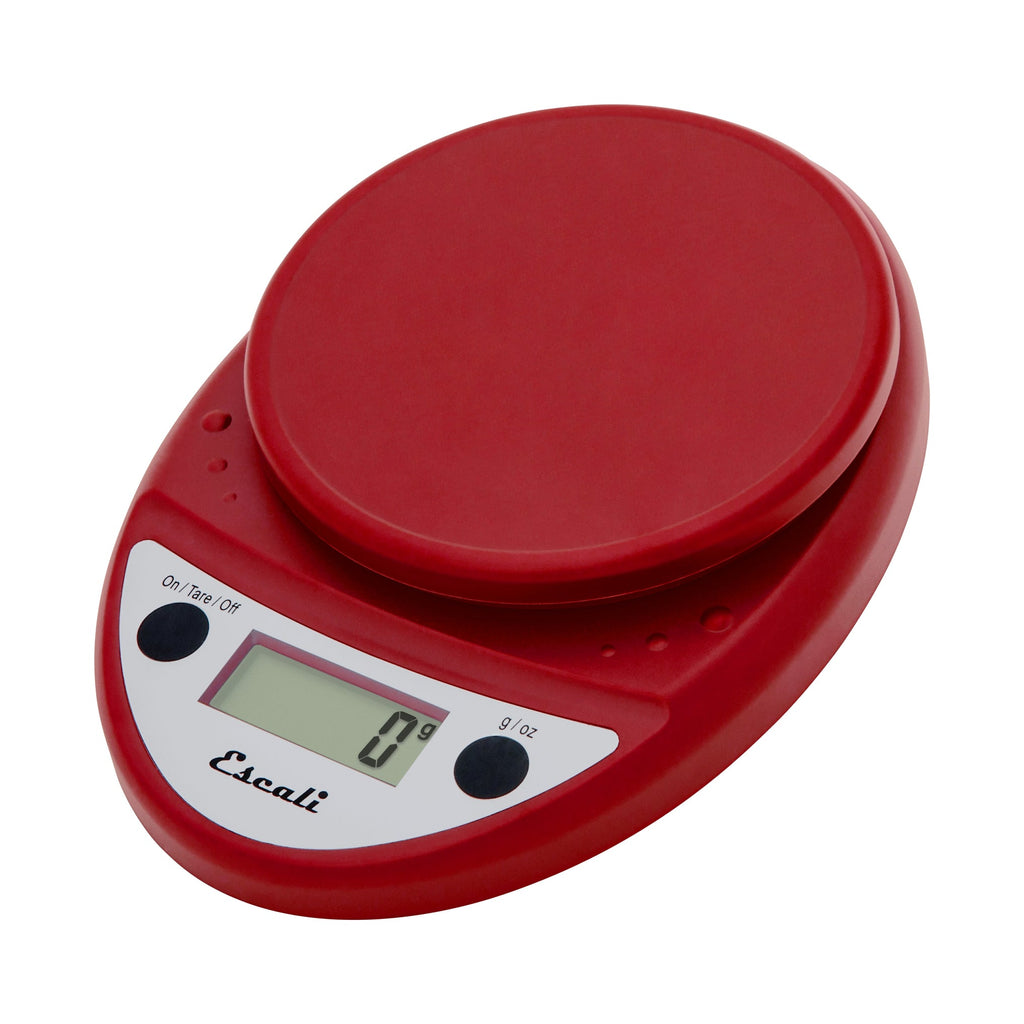 Primo Digital Scale in Warm Red