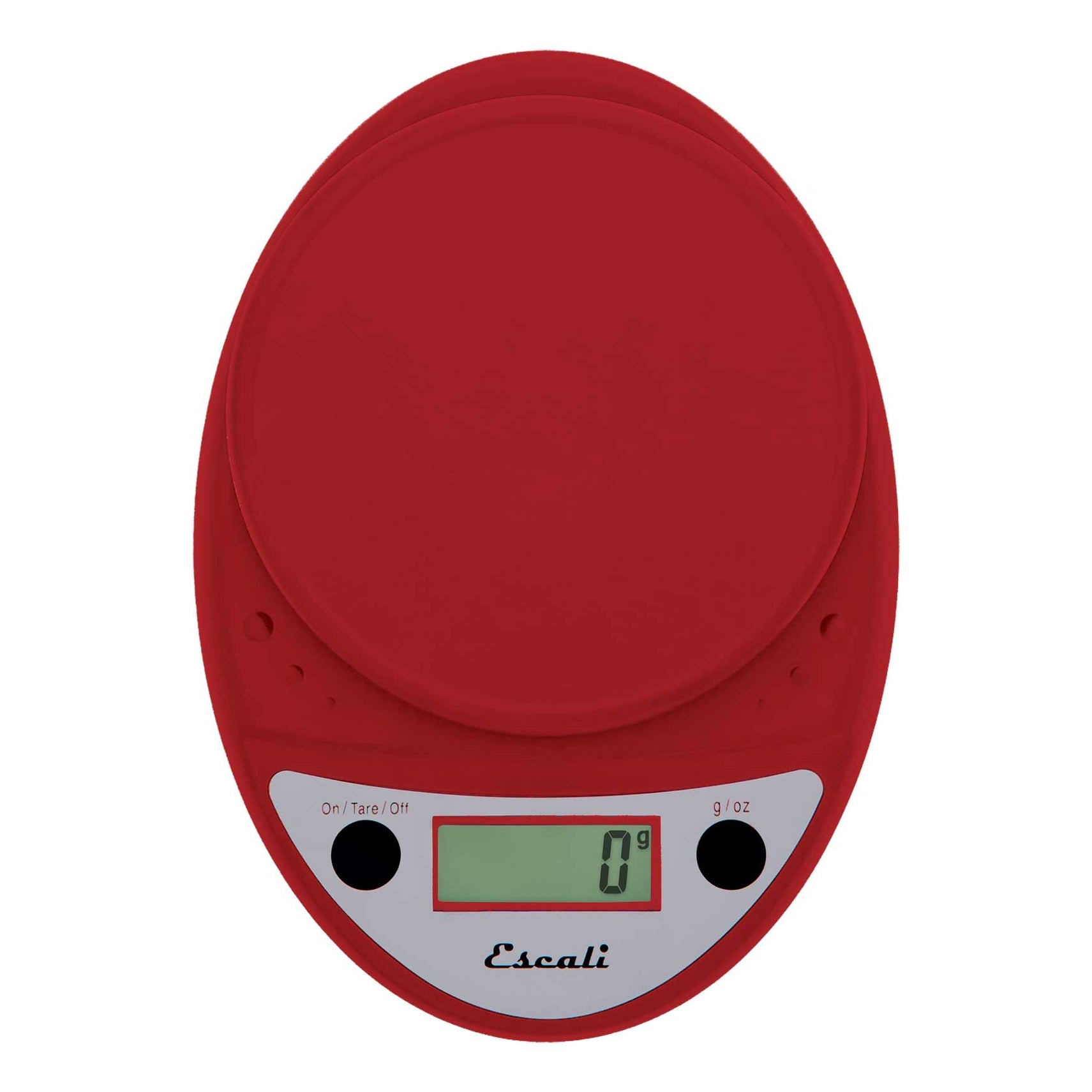 Primo Digital Scale in Warm Red
