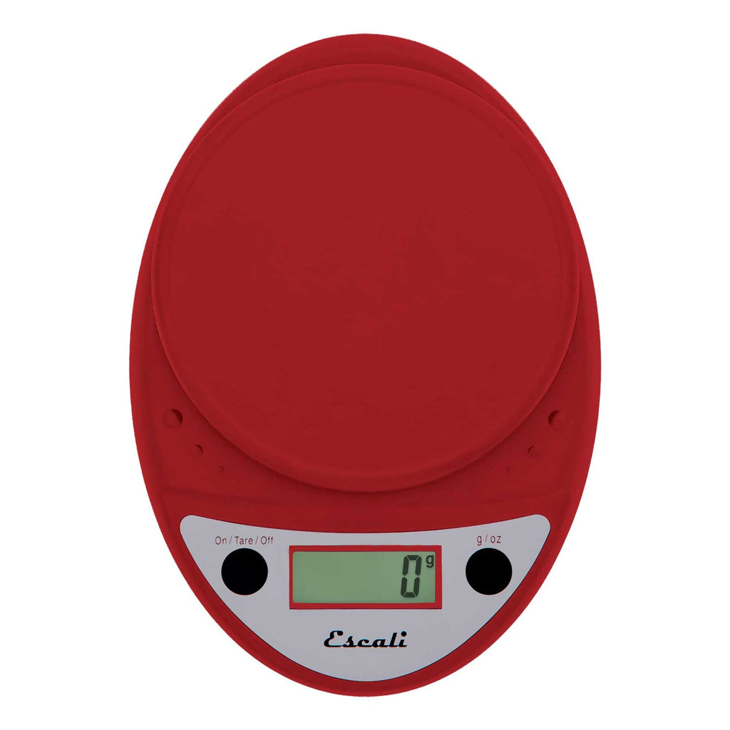 Primo Digital Scale in Warm Red