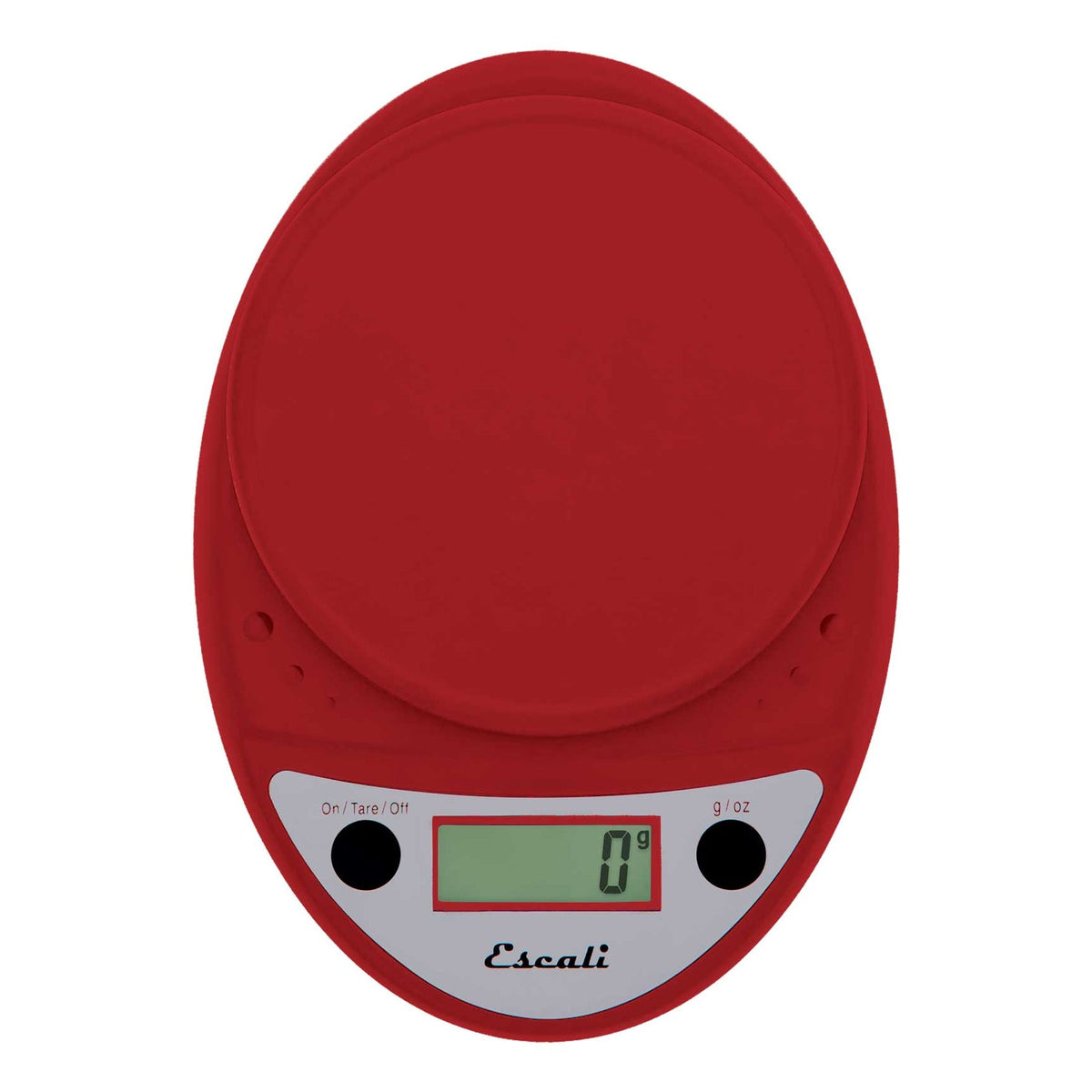 Primo Digital Scale in Warm Red