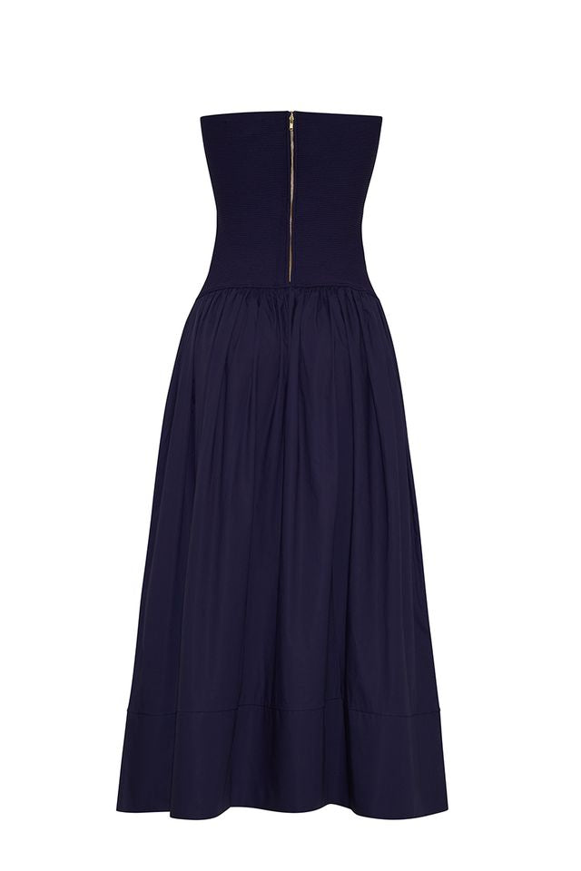 Glasbury Dress in Navy