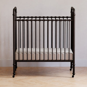 Abigail 3-in-1 Convertible Mini Crib in Vintage Iron