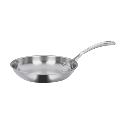 French Classic Tri-Ply Stainless Cookware 8" Frying Pan in Stainless Steel
