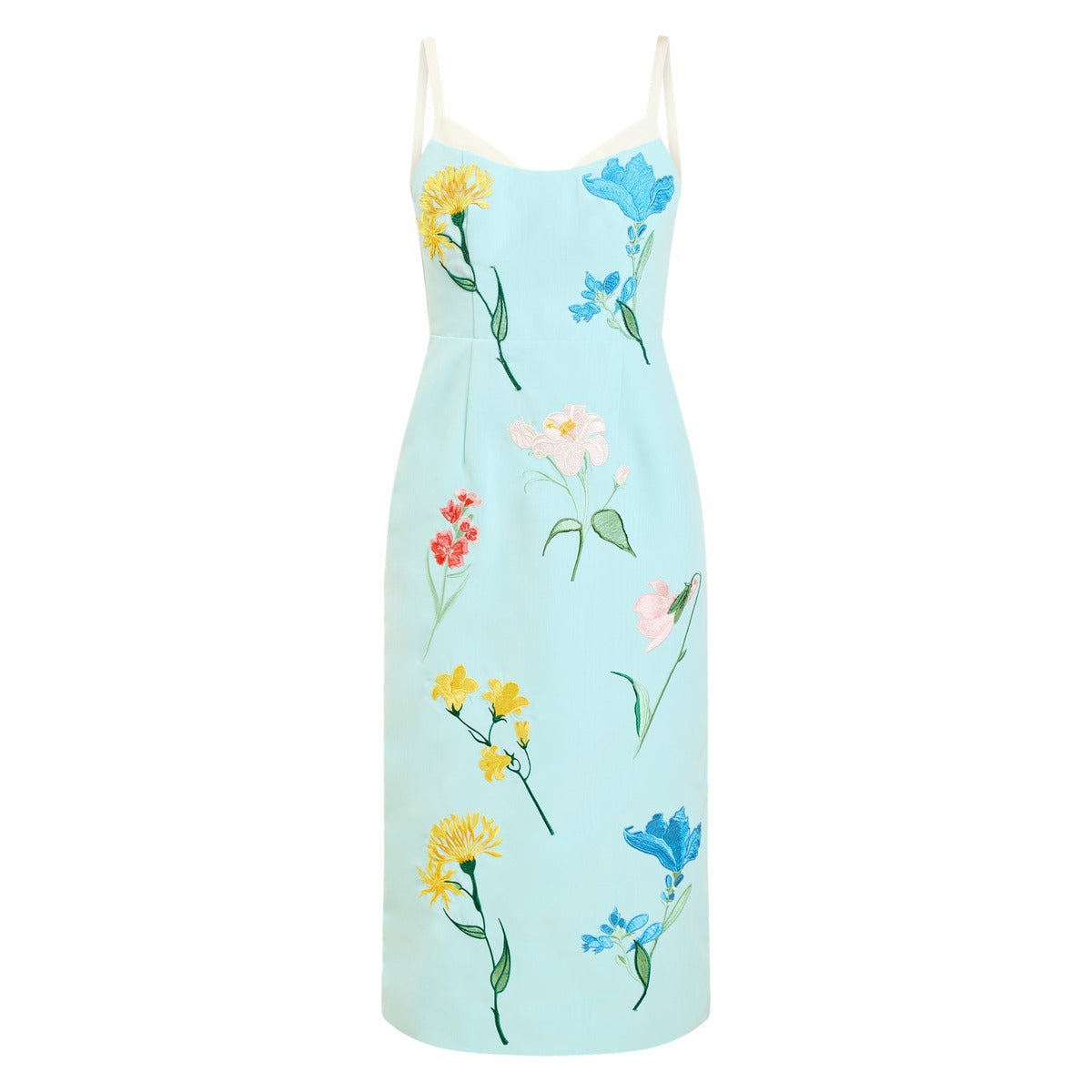 Pacifica Midi Dress in Blue Waltz