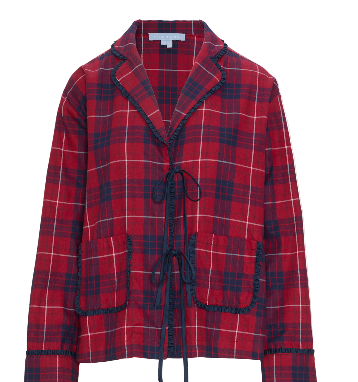 The Steffy PJ Set in Cherry Tartan