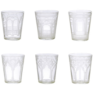Palazzo Glasses, Set of 6
